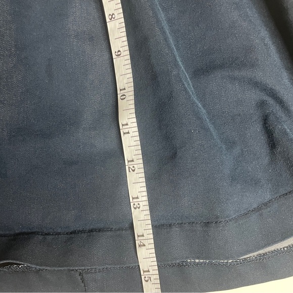 Max Azria Miley Cyrus Girls Skirt M 7/8 Mini Full Pull On Skaters Navy Black - Picture 5 of 7